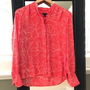 Ann Taylor Floral 🌺 Blouse Size XS